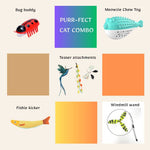 Interactive Cat Toy Set