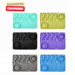 Easy to clean food mat for messy eaters
