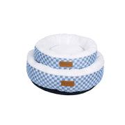  Gingham Round Pet Beds