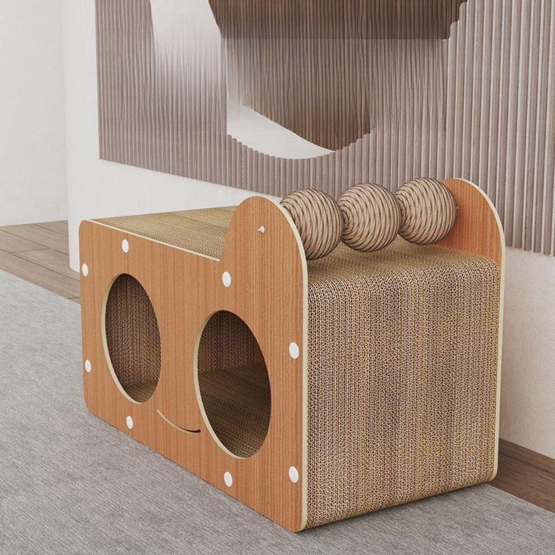 Cardboard Cat Scratcher