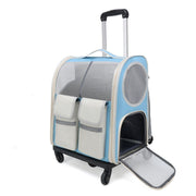 CARRIER ON WHEELS FOR CATS