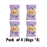 MEOWTAIN BENTONITE CAT LITTER - Pack of 4 (Ocean, Apple, Lavender)