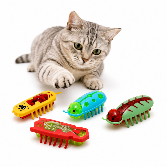 BUG BUDDY INTERACTIVE TOY FOR CATS