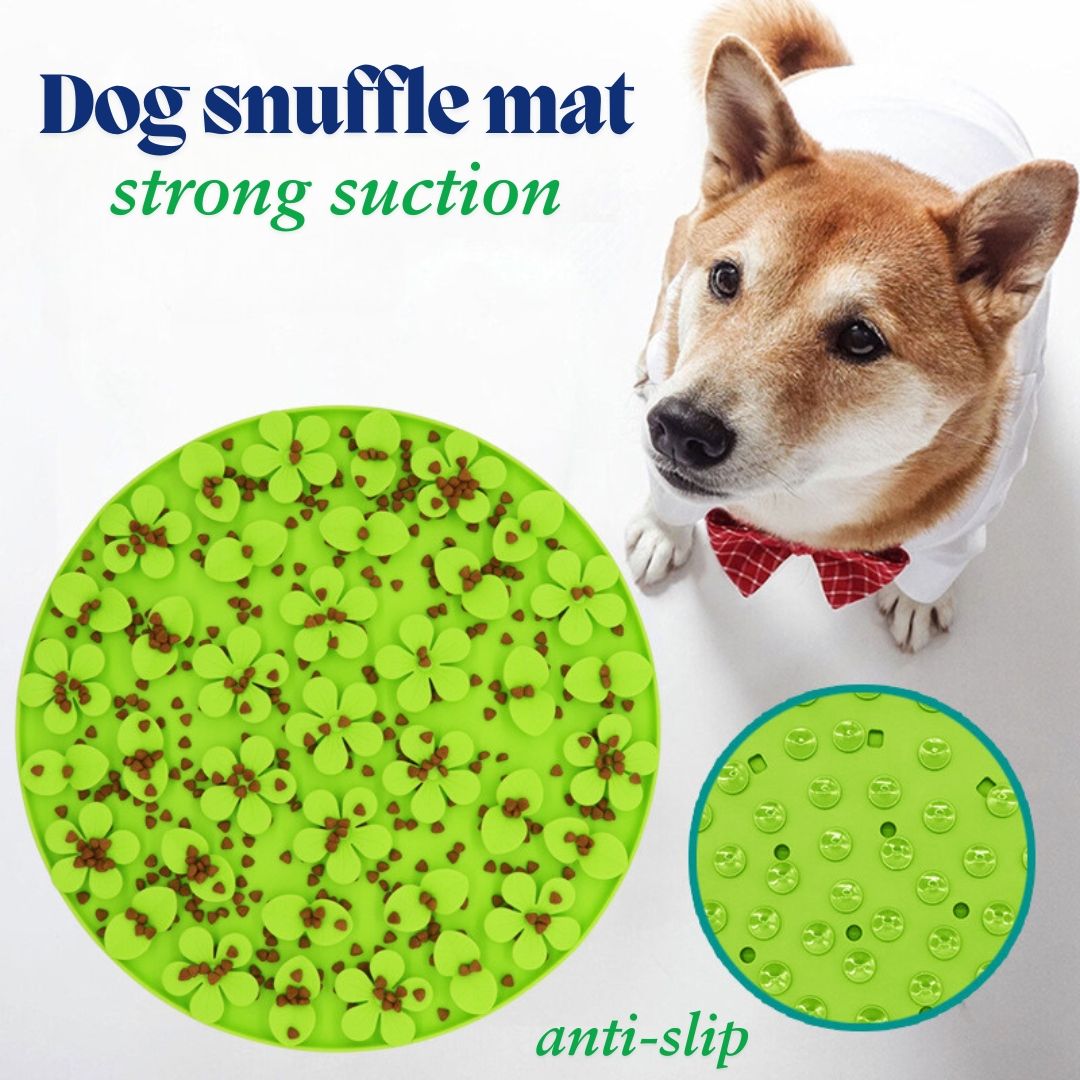Flower Design Dog Snuffle Mat