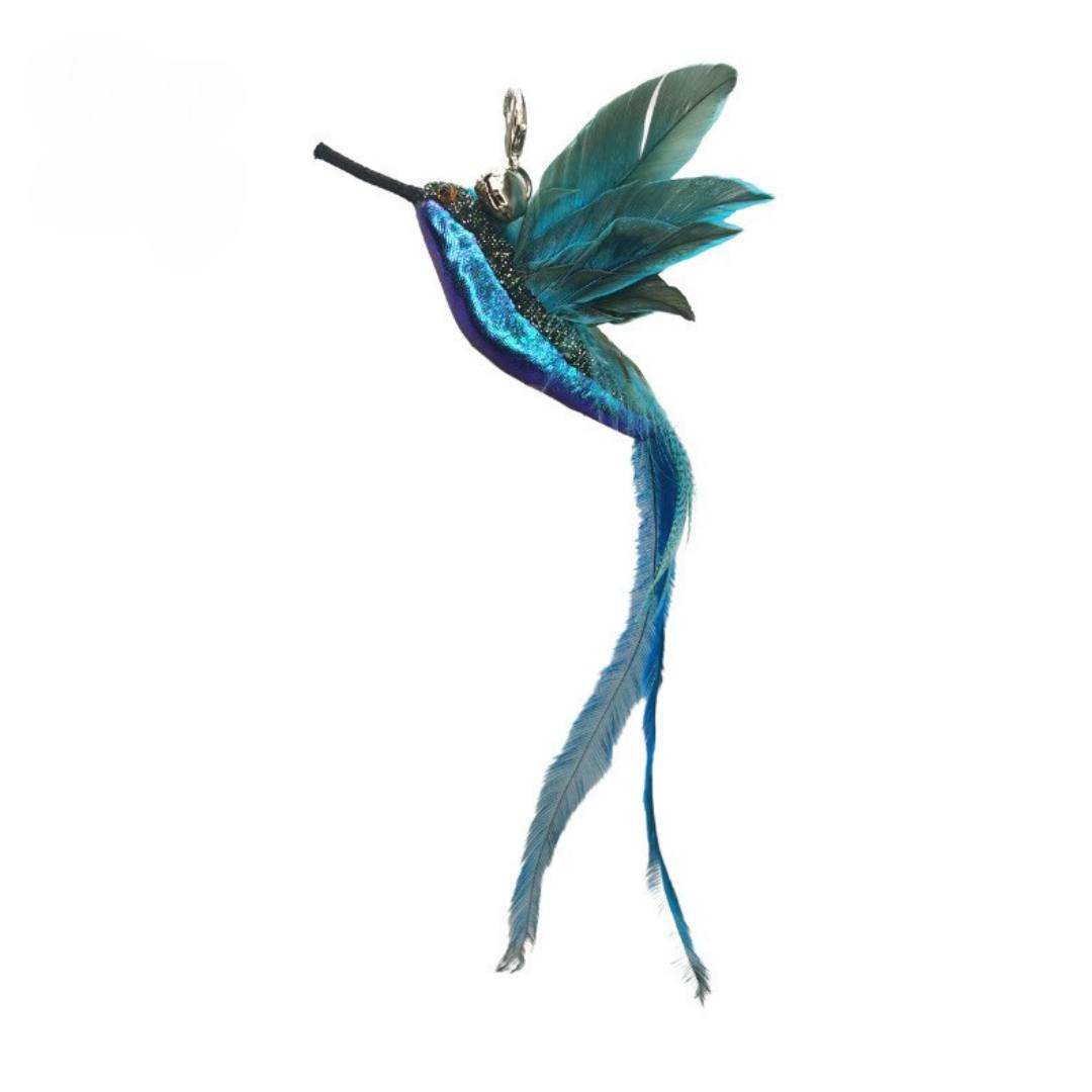 Feather toy attachments for cats