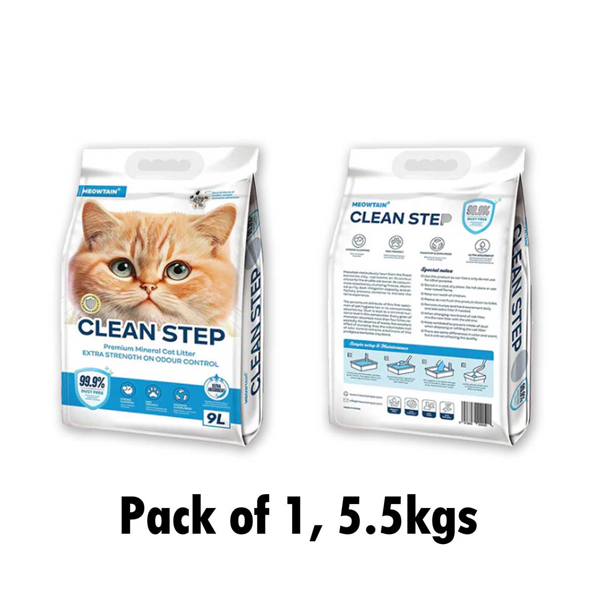 MINERAL CAT LITTER (Pack of 1)