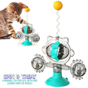 SPIN & TREAT PUZZLE FOR CATS