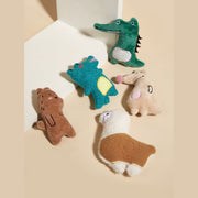 Soft plush toy for cats with cosy fabric, designed for cats to cuddle and play with.