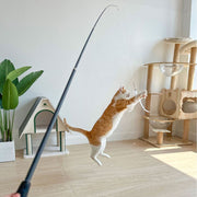 Cat wand toy