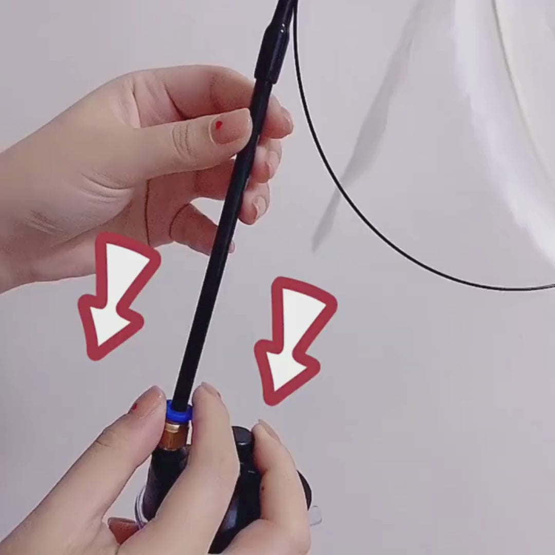 suction cup wand toy for active indoor cats